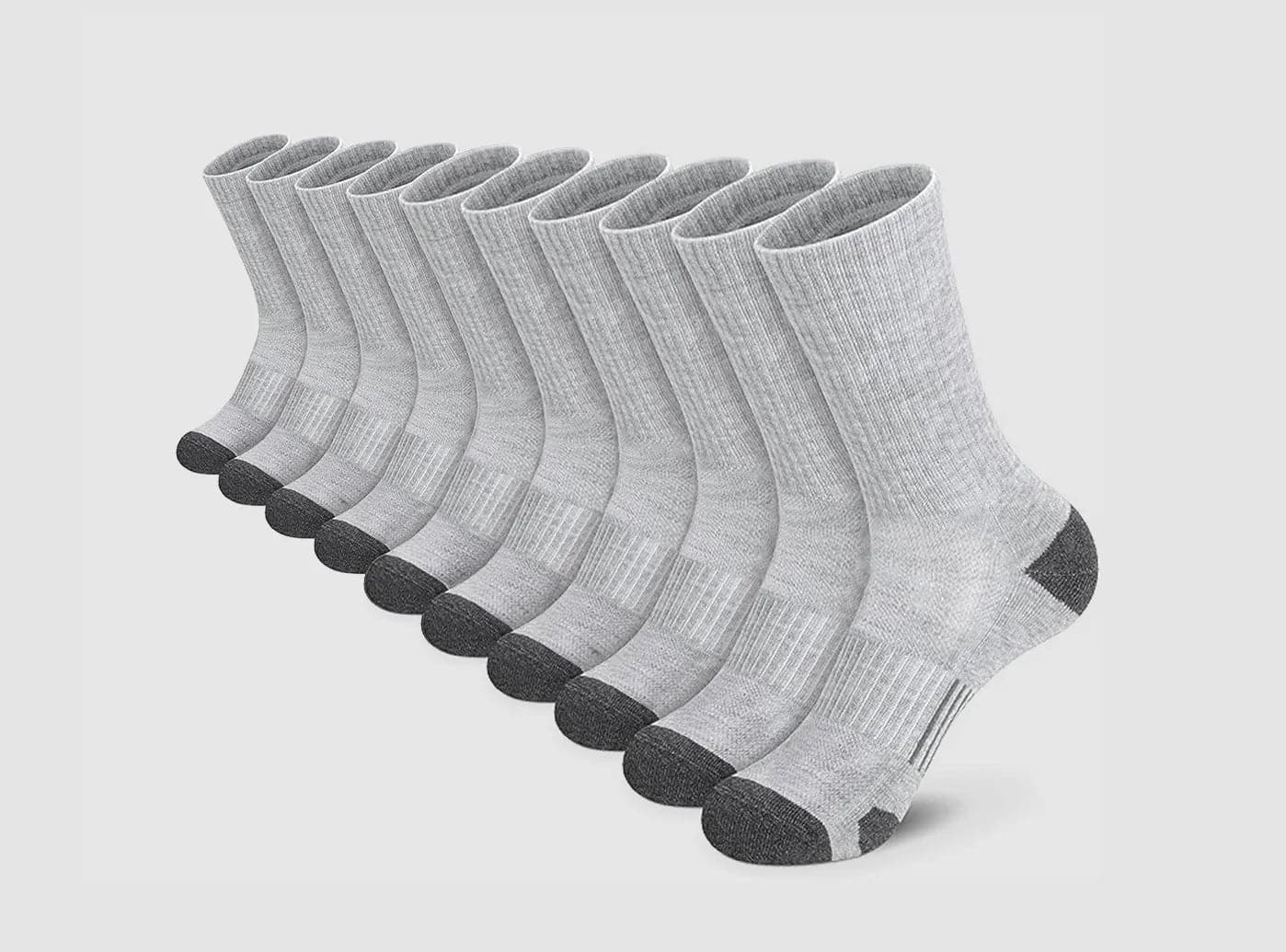 Sport Step Athletic Mid Socks 5-Pair Bundle (for Men)-14