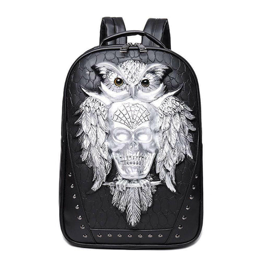 3D Backpack ,Eagle Skull Backpack, Outdoor Travel Backpack ,Laptop Bags-0