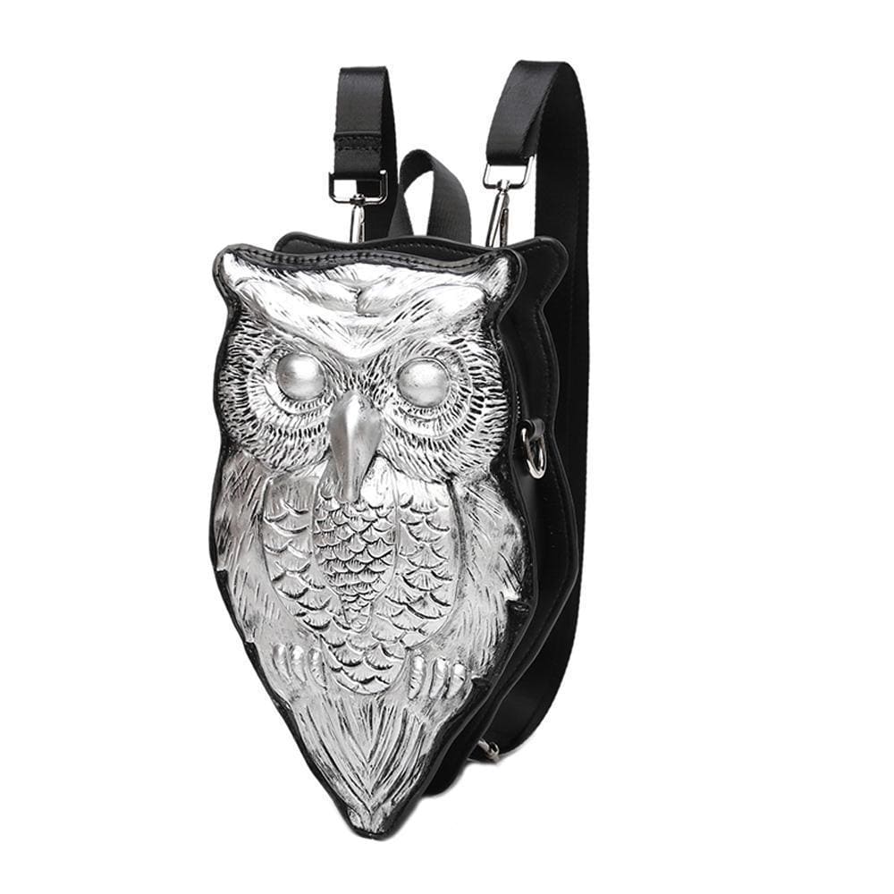 3D Backpack Generic Owl Waterproof Backpack bag Chest Crossbody Bag-3