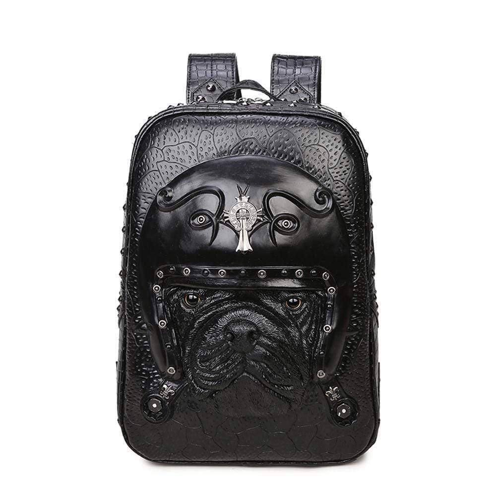 3D Backpack Unisex Creative Dog Fashion Pattern Trendy Backpacks Without Studs-1