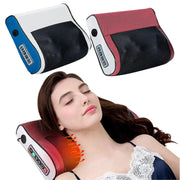 4 Key Smart Cervical Neck Shoulder Electric Waist Back Shiatsu Massage Pillow Heated Car Seat Massage Neck and Shoulder Massager - Memoriex 