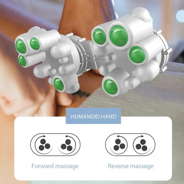 4 Key Smart Cervical Neck Shoulder Electric Waist Back Shiatsu Massage Pillow Heated Car Seat Massage Neck and Shoulder Massager - Memoriex 