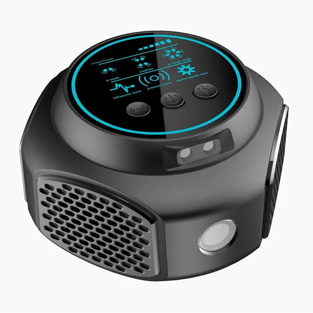 4-in-1 ultrasonic rodent repellent, 360° electronic rat repellent, repels indoor flies, cockroaches & mosquitoes. - Memoriex