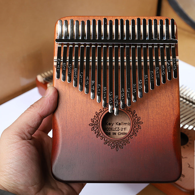 Thumb Piano Kalimba 21-Note Five-Finger Piano Girls Beginner Musical Instruments Kalimba Finger m Piano Authentic - Memoriex 