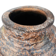 40cm x 32cm Aztec Large Composite Textured Vase Composite Plant Pot - Memoriex 