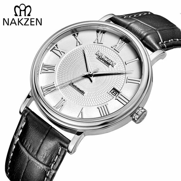 NAKZEN Miyota 9015 Automatic Mechanical Men Watch 2019 Hot Wrist Brand Luxury Sapphire glass Wristwatch Clock Relogio Masculino 7002-0