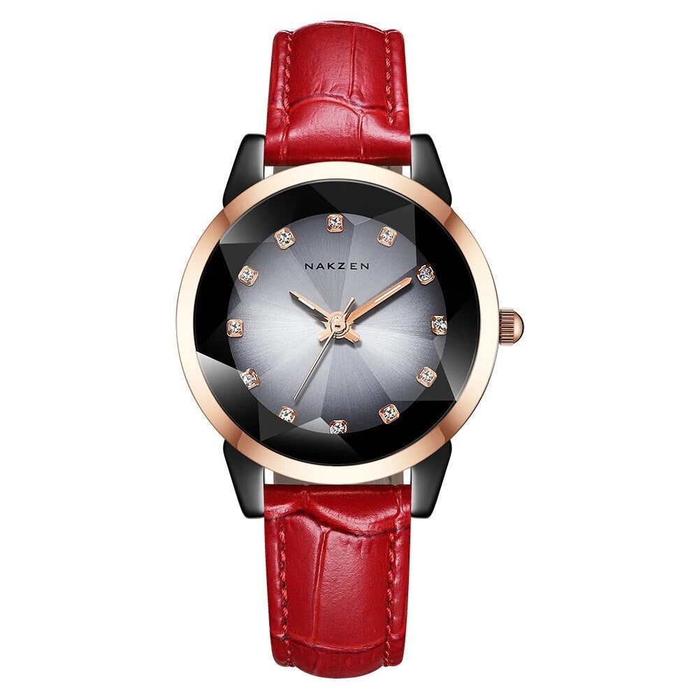 NAKZEN Women Watches Waterproof Black Ceramic Leather Luxury Fashion Ladies Quartz Watch Relogio Feminino Montre Femme-6