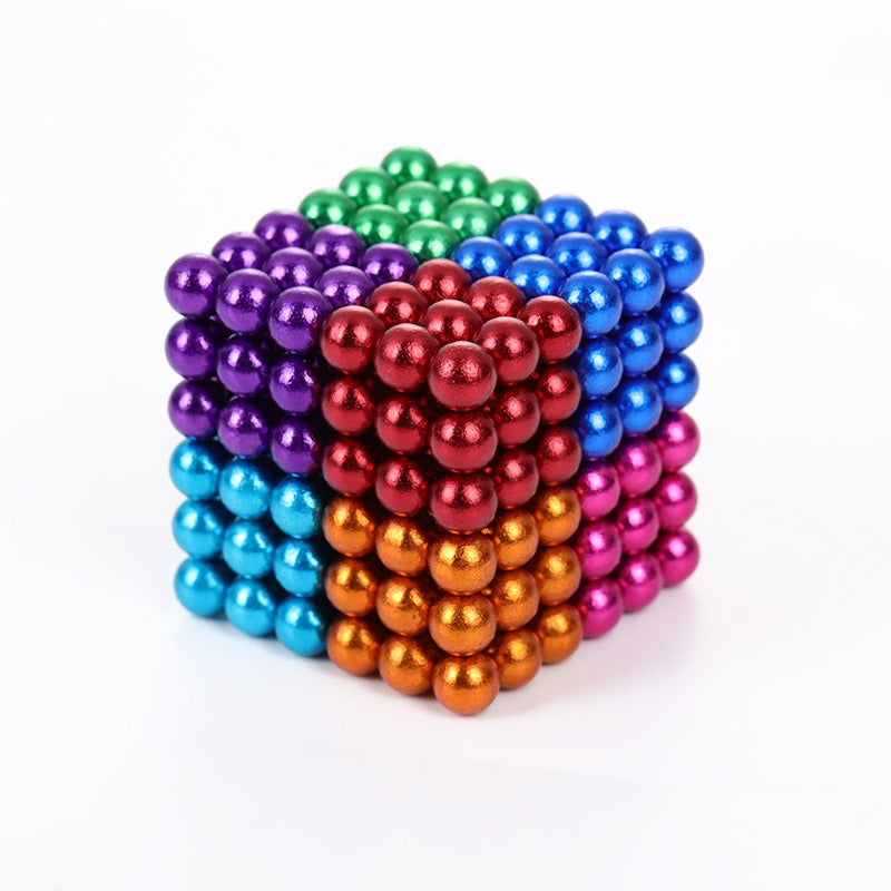 5mm 216 Color Magnetic Balls Buck Ball Magnetic Ball Magic Cube Puzzle Toy - Memoriex 