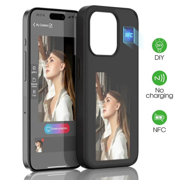 Customizable E-Ink Photo Phone Case for Daughter - Memoriex
