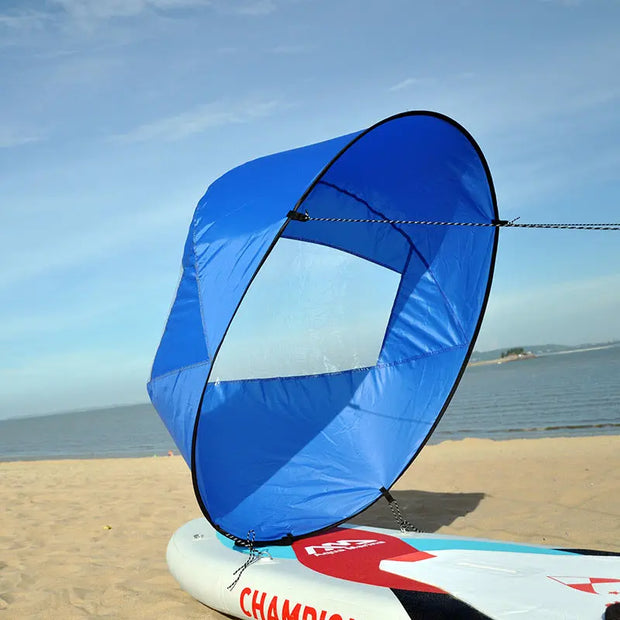 42-inch SUP/water sports accessories: sail, paddles, surf gear. - Memoriex 