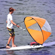 42-inch SUP/water sports accessories: sail, paddles, surf gear. - Memoriex 