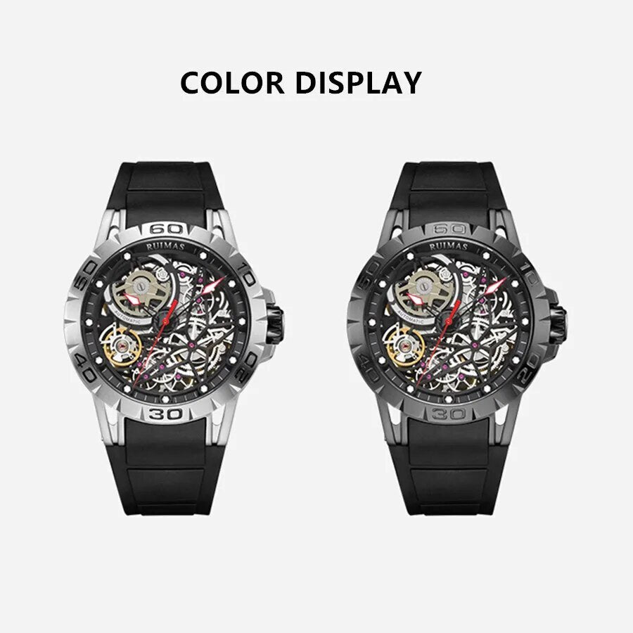 RUIMAS Mechanical Watches for Men Top Brand Luxury Military Clock Wristwatch ​Waterproof Sport Watch Relogios Masculino 6778-3