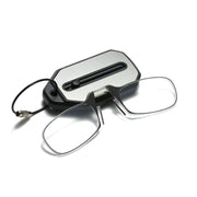 Nose clip presbyopic glasses keychain ultra lightweight carrying elderly glasses wallet glasses reading glasses - Memoriex