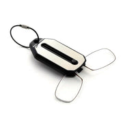 Nose clip presbyopic glasses keychain ultra lightweight carrying elderly glasses wallet glasses reading glasses - Memoriex