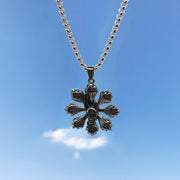 New Hip-Hop Accessories Sweater Chain Military Titanium Steel Necklace Men's Jewelry - Memoriex