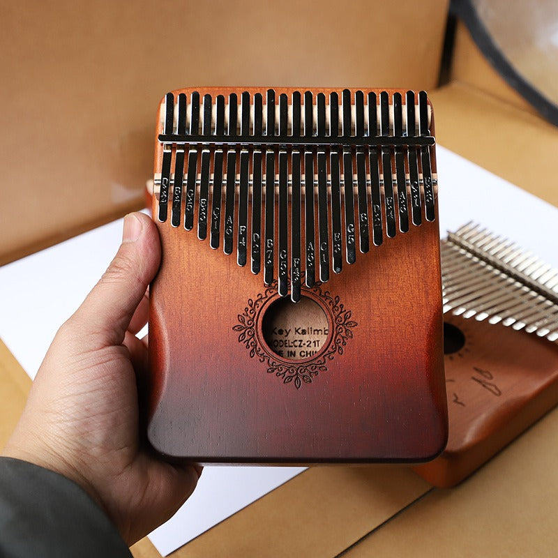 Thumb Piano Kalimba 21-Note Five-Finger Piano Girls Beginner Musical Instruments Kalimba Finger m Piano Authentic - Memoriex 