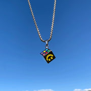 New Hip-Hop Accessories Sweater Chain Military Titanium Steel Necklace Men's Jewelry - Memoriex