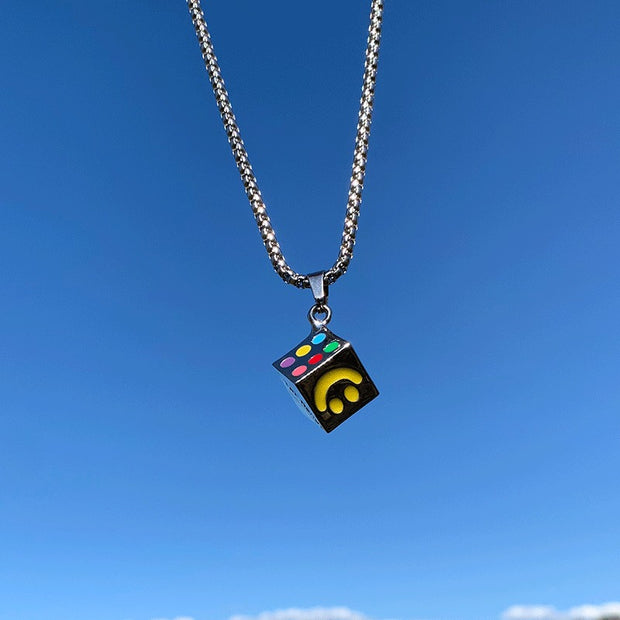 New Hip-Hop Accessories Sweater Chain Military Titanium Steel Necklace Men's Jewelry - Memoriex