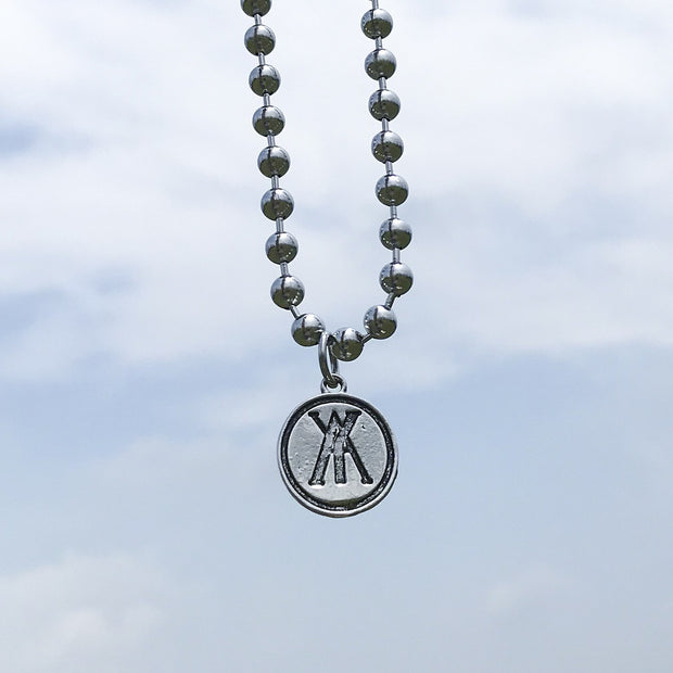 New Hip-Hop Accessories Sweater Chain Military Titanium Steel Necklace Men's Jewelry - Memoriex