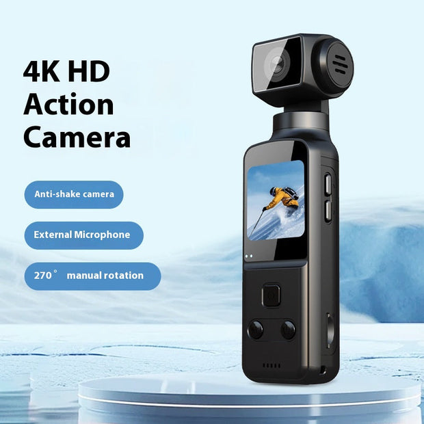 4K HD Anti Shake Pocket Sports Camera Mini - Memoriex 