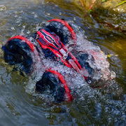 4WD Amphibious Stunt Car 2.4G Remote Control Waterproof Double-Sided Driving Tank Car Children's Toy Remote Control Car - Memoriex 