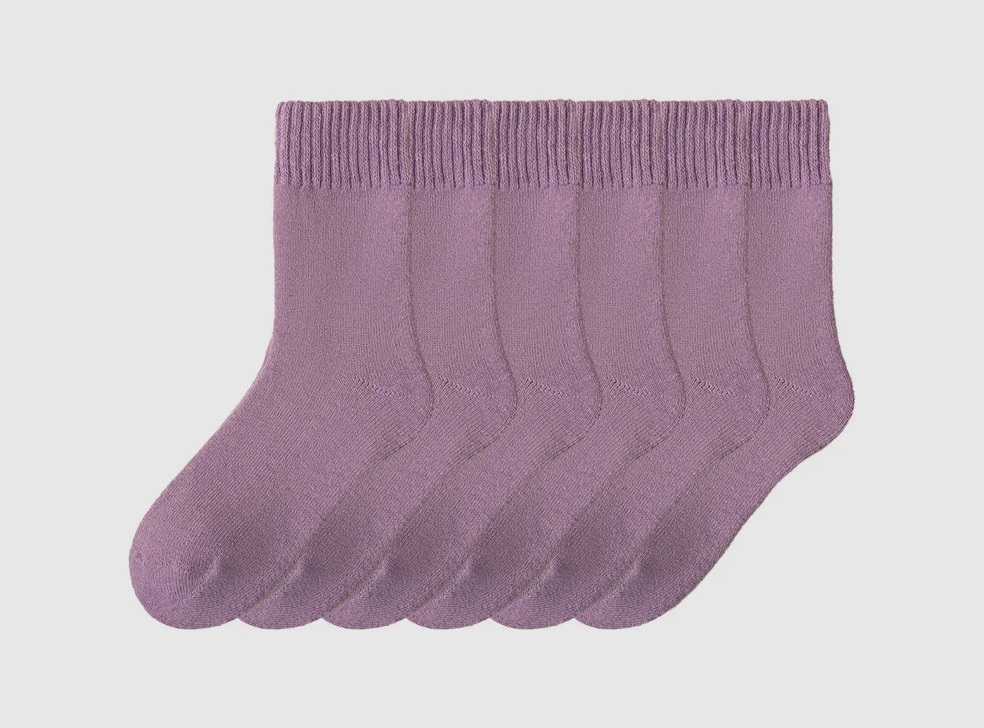 FitVille Women's Cozy Winter Fleece-Lined Crew Socks 3-Pair Bundle-7