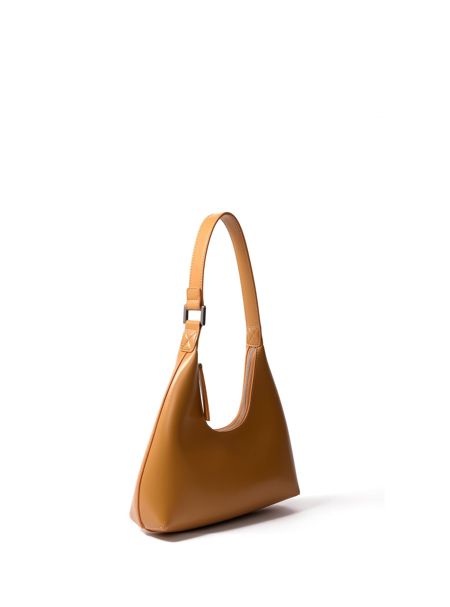 Alexia Bag in Smooth Leather, Yellow by Bob Oré-1