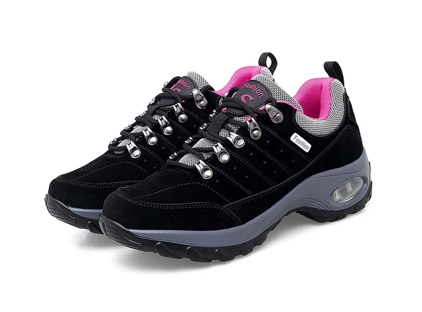 FitVille Women's Air-cushioned Hiking Shoes-0