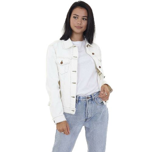 Ladies Brave Soul Blooms Denim Jacket-3