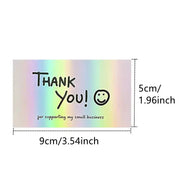 50 Sheetspack Laser Holographic Gift Card Greeting Card Gift - Memoriex 