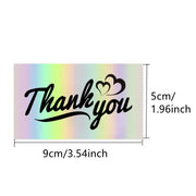 50 Sheetspack Laser Holographic Gift Card Greeting Card Gift - Memoriex 