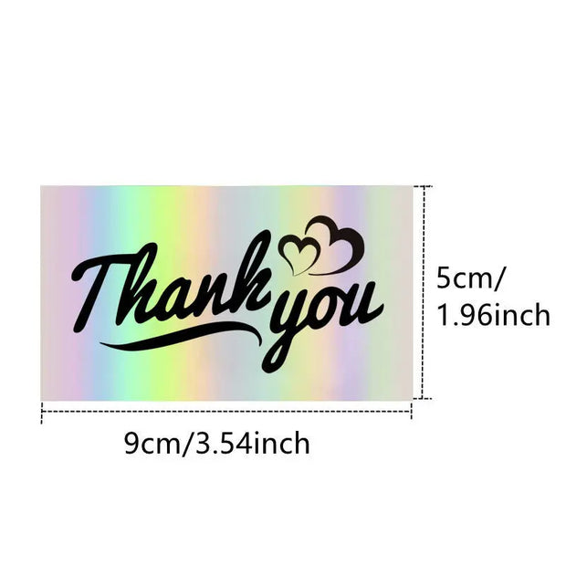50 Sheetspack Laser Holographic Gift Card Greeting Card Gift - Memoriex 