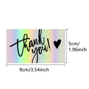 50 Sheetspack Laser Holographic Gift Card Greeting Card Gift - Memoriex 