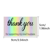 50 Sheetspack Laser Holographic Gift Card Greeting Card Gift - Memoriex 