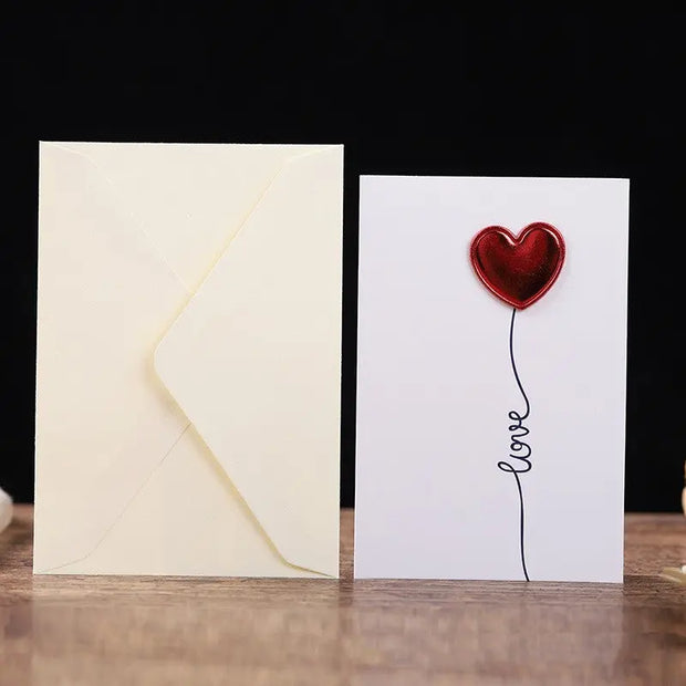 520 Valentine's Day Greeting Card Thanksgiving Handmade - Memoriex 