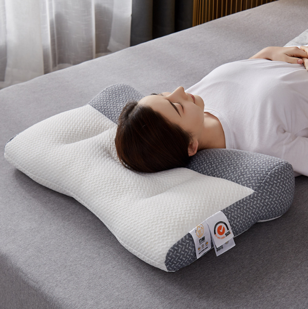 Soybean Fibre Pillow, Soft Natural-Blend Filled Pillow, Classic...