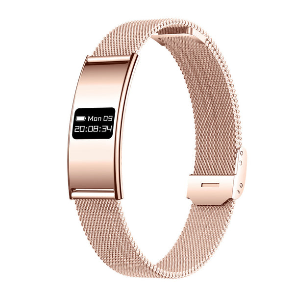 B8 Ultra-Slim Fitness Tracker with Heart Rate and Wellness Tracking