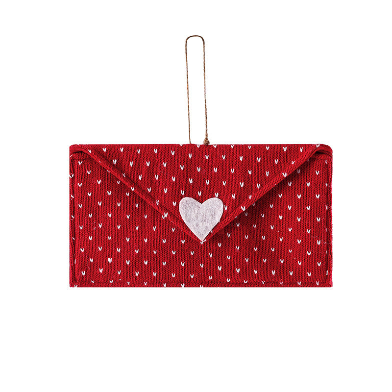 Valentine's Day envelopes, love decorations, small gifts, souvenirs, red gift bags, letter paper envelopes, greeting cards