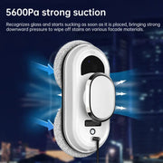 5600Pa Smart Window Cleaning Robot   Auto-Guided, Remote-Controlled Glass Cleaner for Home Use - Memoriex 