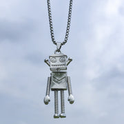 New Hip-Hop Accessories Sweater Chain Military Titanium Steel Necklace Men's Jewelry - Memoriex