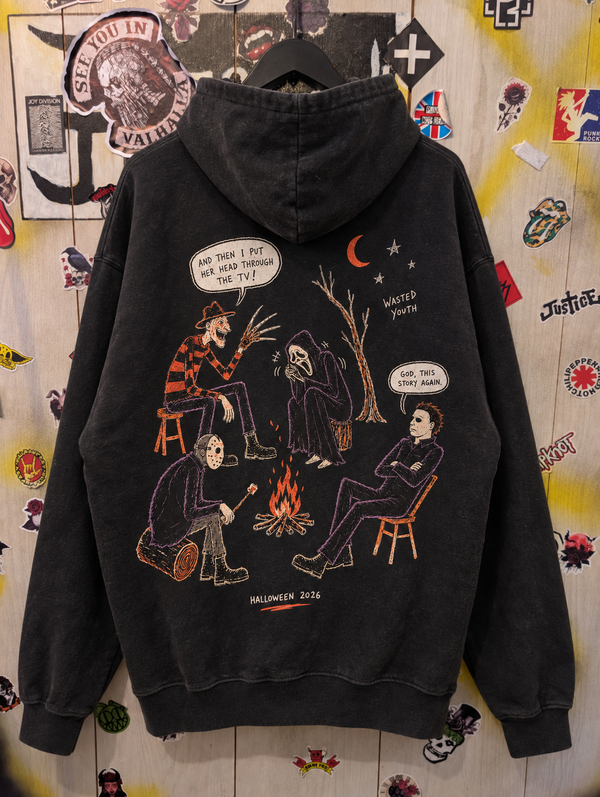 classic horror movie style hoodie-0