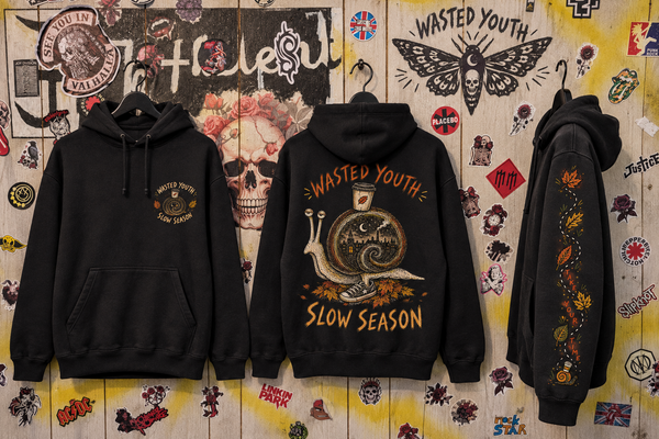 wasted youth autumn hoodie-0