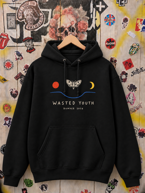 wasted youth abstract hoodie-0