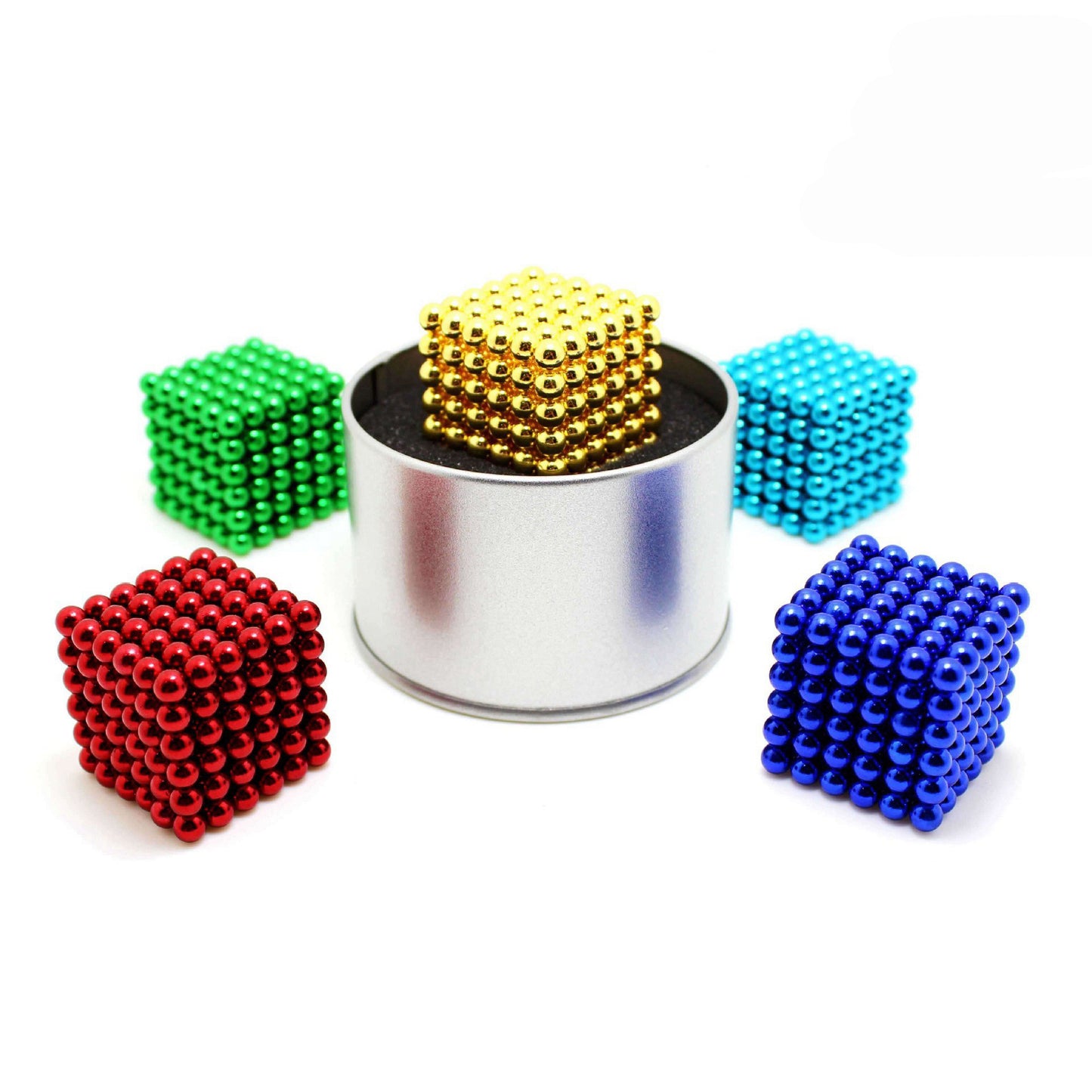 5mm 216 Color Magnetic Balls Buck Ball Magnetic Ball Magic Cube Puzzle Toy - Memoriex 