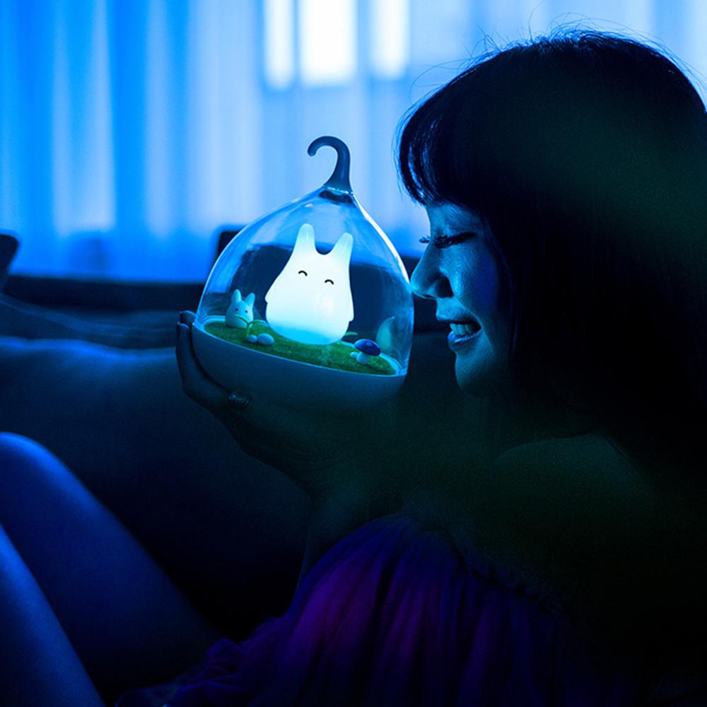 Creative Lovely Birdcage LED Night Light USB Rechargeable Touch Dimmer Table Bird Light Portable Night Lamp