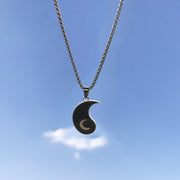 New Hip-Hop Accessories Sweater Chain Military Titanium Steel Necklace Men's Jewelry - Memoriex