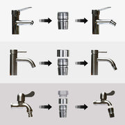 Water Dental Flosser Faucet Oral Irrigator Water Jet Floss Dental Irrigator Dental Pick Oral Irrigation Teeth Cleaning Machine - Memoriex