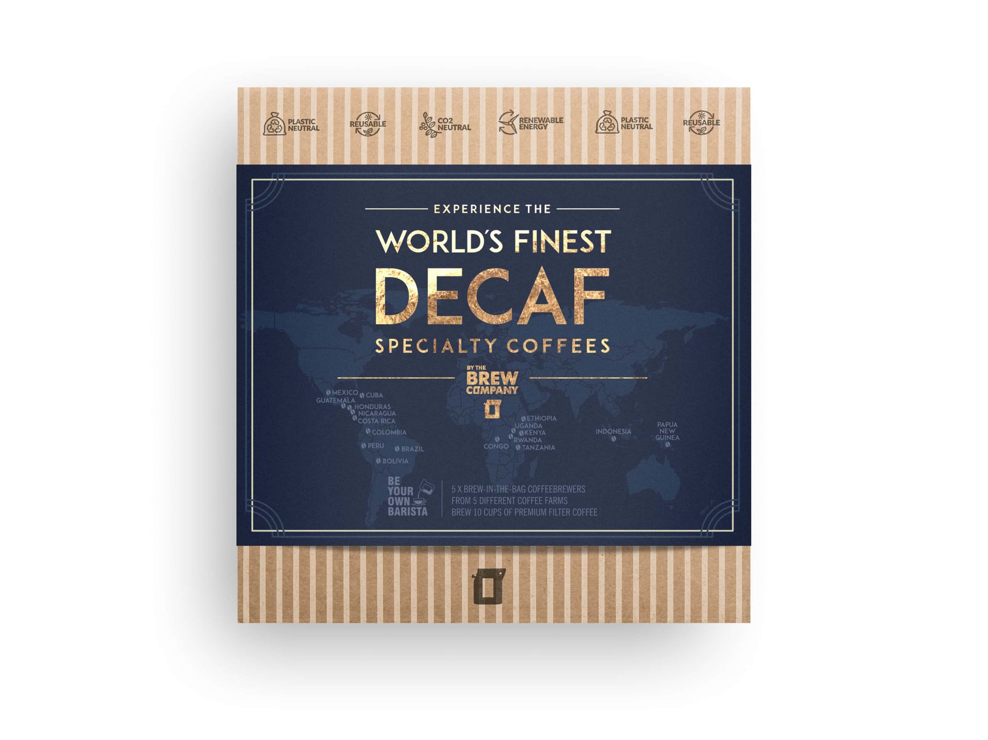 WORLD'S FINEST DECAF COFFEE GIFT BOX-0