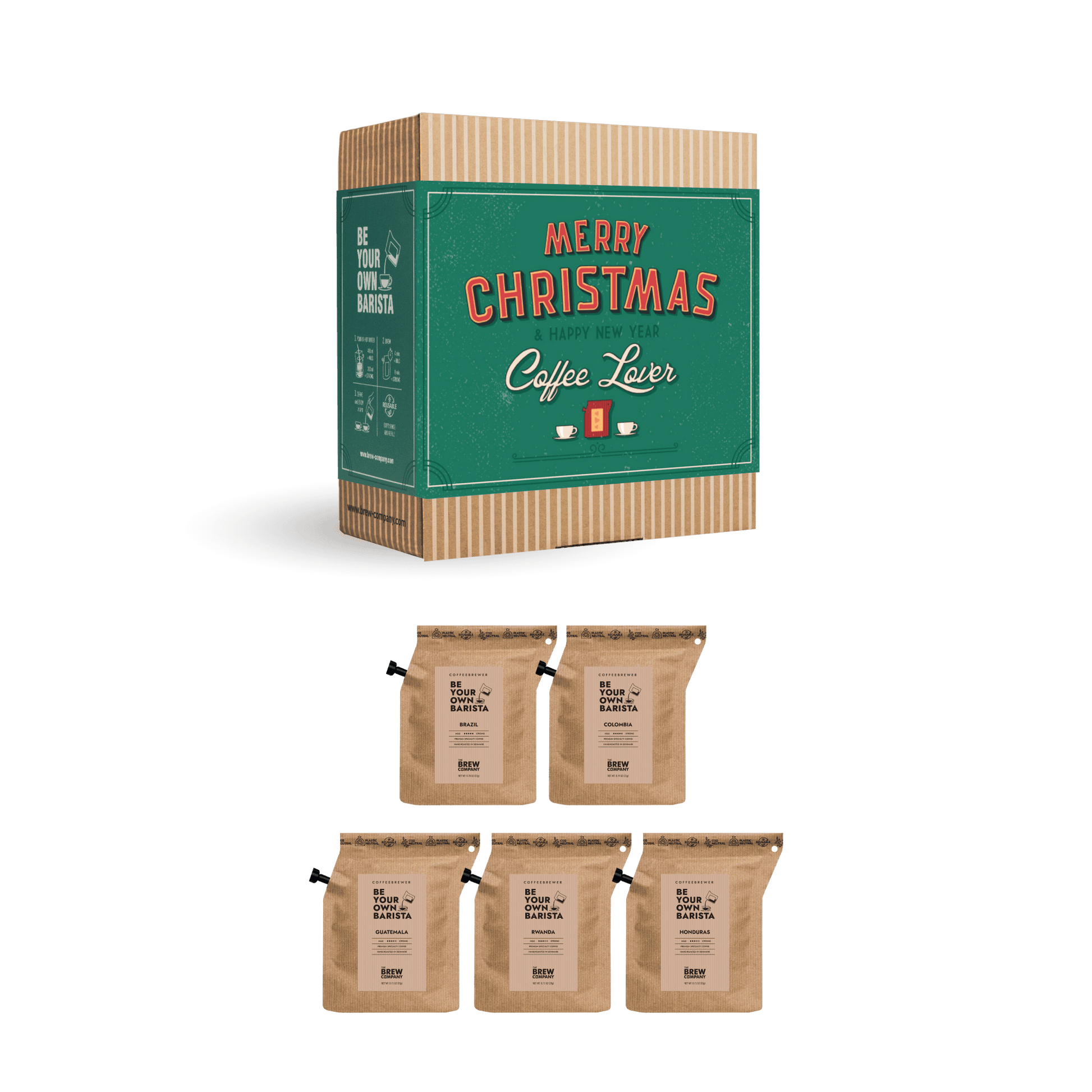 MERRY CHRISTMAS RETRO COFFEE GIFT BOX-4