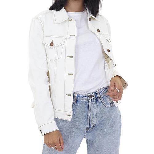 Ladies Brave Soul Blooms Denim Jacket-4